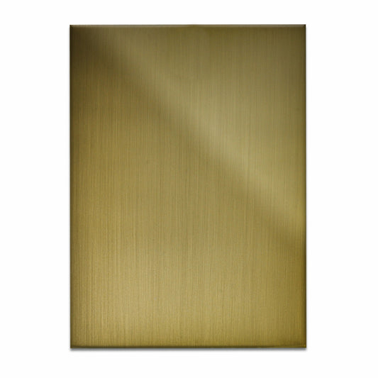 Plated Satin Brass